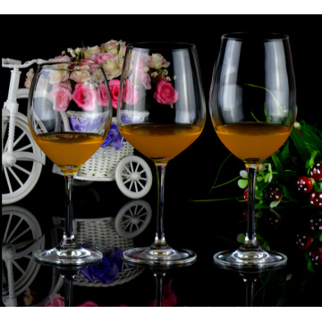 Haonai glassware drinkware glass wine goblet crystal wine glass cup short stemmed wine glass